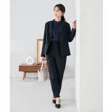 【洗える/イージーケア/ストレッチ】パウダーツイルテーパードパンツ | a.v.v【WOMEN】 | 詳細画像25 