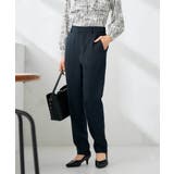 【洗える/イージーケア/ストレッチ】パウダーツイルテーパードパンツ | a.v.v【WOMEN】 | 詳細画像3 