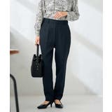 【洗える/イージーケア/ストレッチ】パウダーツイルテーパードパンツ | a.v.v【WOMEN】 | 詳細画像4 