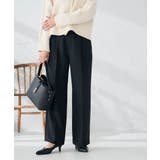 【洗える/イージーケア/ストレッチ】パウダーツイルワイドストレートパンツ | a.v.v【WOMEN】 | 詳細画像23 