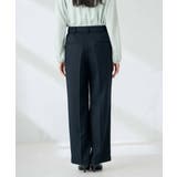 【洗える/イージーケア/ストレッチ】パウダーツイルワイドストレートパンツ | a.v.v【WOMEN】 | 詳細画像30 