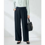 【洗える/イージーケア/ストレッチ】パウダーツイルワイドストレートパンツ | a.v.v【WOMEN】 | 詳細画像4 