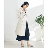 ベーシックロングトレンチコート | a.v.v【WOMEN】 | 詳細画像24 