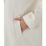 ジャガードノーカラーコート | a.v.v【WOMEN】 | 詳細画像18 