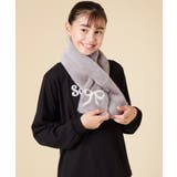 [KIDS]【差し込み型で安心・楽ちんあったか】リボンファーマフラー | a.v.v【KIDS】 | 詳細画像12 