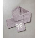 [KIDS]【差し込み型で安心・楽ちんあったか】リボンファーマフラー | a.v.v【KIDS】 | 詳細画像16 