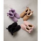 リボン付フェイクムートンブーツ | a.v.v【KIDS】 | 詳細画像39