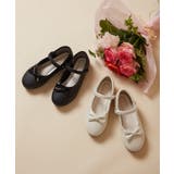 ホワイト | [18-20cm][CEREMONY STYLE]リボンバレエシューズ | a.v.v【KIDS】