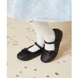 ブラック | [18-20cm][CEREMONY STYLE]リボンバレエシューズ | a.v.v【KIDS】