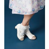 [18-20cm][CEREMONY STYLE]リボン付きラメヒールパンプス | a.v.v【KIDS】 | 詳細画像7 