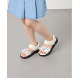 アイボリー | 【19-24cm】[大人気商品/26SS新作/KIDS]リボンスポサン | a.v.v【KIDS】