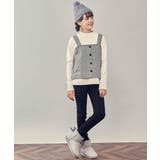 [KIDS]ポンポン付きニットワッチ | a.v.v【KIDS】 | 詳細画像6 