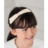 [KIDS]グログランフリルリボンカチューシャ | a.v.v【KIDS】 | 詳細画像8 