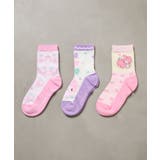 ピンク | [KIDS]【マイメロディ】3Pソックスセット | a.v.v【KIDS】