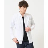 ホワイト | 【累計2万枚販売】エッフェル塔刺繍オックスボタンダウンシャツ | a.v.v【MEN】
