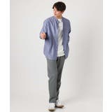 【春の新作】ツイルワイドシルエットバンドカラーシャツ | a.v.v【MEN】 | 詳細画像10