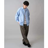 【洗濯機で洗える/毛玉になりにくい】ワイドストレッチストライプシャツ | a.v.v【MEN】 | 詳細画像11 