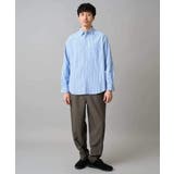 【洗濯機で洗える/毛玉になりにくい】ワイドストレッチストライプシャツ | a.v.v【MEN】 | 詳細画像13 