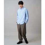 【洗濯機で洗える/毛玉になりにくい】ワイドストレッチストライプシャツ | a.v.v【MEN】 | 詳細画像16 