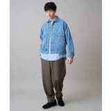 【洗濯機で洗える/毛玉になりにくい】ワイドストレッチストライプシャツ | a.v.v【MEN】 | 詳細画像18 