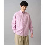 【洗濯機で洗える/毛玉になりにくい】ワイドストレッチストライプシャツ | a.v.v【MEN】 | 詳細画像31 