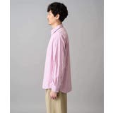 【洗濯機で洗える/毛玉になりにくい】ワイドストレッチストライプシャツ | a.v.v【MEN】 | 詳細画像32 