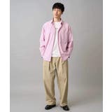 【洗濯機で洗える/毛玉になりにくい】ワイドストレッチストライプシャツ | a.v.v【MEN】 | 詳細画像6 