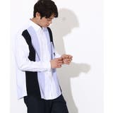 縦切り替えオックスシャツ | a.v.v【MEN】 | 詳細画像1