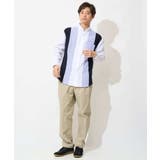 縦切り替えオックスシャツ | a.v.v【MEN】 | 詳細画像3