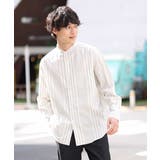 ストライプバンドカラーシャツ | a.v.v【MEN】 | 詳細画像16