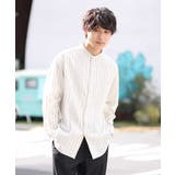 ストライプバンドカラーシャツ | a.v.v【MEN】 | 詳細画像17