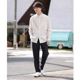 ストライプバンドカラーシャツ | a.v.v【MEN】 | 詳細画像2