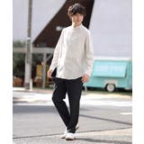 ストライプバンドカラーシャツ | a.v.v【MEN】 | 詳細画像4