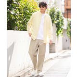 【リネン混】ワッシャーセミワイドバンドカラーシャツ | a.v.v【MEN】 | 詳細画像6