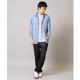 リネン混7分袖シャツ | a.v.v【MEN】 | 詳細画像14