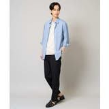 リネン混7分袖シャツ | a.v.v【MEN】 | 詳細画像16