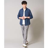 リネン混7分袖シャツ | a.v.v【MEN】 | 詳細画像19