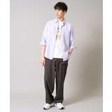 リネン混7分袖シャツ | a.v.v【MEN】 | 詳細画像26