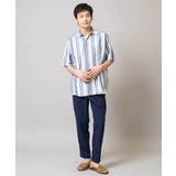 【洗濯機で洗える】マルチストライプワイドシルエットシャツ | a.v.v【MEN】 | 詳細画像11 