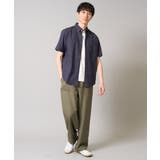 オックス ワンポイント刺繍半袖シャツ | a.v.v【MEN】 | 詳細画像10