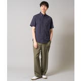 オックス ワンポイント刺繍半袖シャツ | a.v.v【MEN】 | 詳細画像11