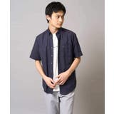 オックス ワンポイント刺繍半袖シャツ | a.v.v【MEN】 | 詳細画像26