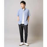 オックス ワンポイント刺繍半袖シャツ | a.v.v【MEN】 | 詳細画像8