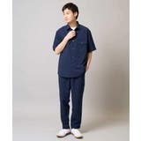 【速乾/イージーケア】Wポケットシャツ【夏リライト】 | a.v.v【MEN】 | 詳細画像7