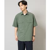 カーキ | 【速乾/イージーケア】Wポケットシャツ【夏リライト】 | a.v.v【MEN】