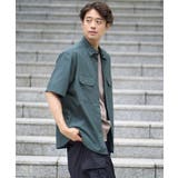 ダークグレー | 【速乾/イージーケア】Wポケットシャツ【夏リライト】 | a.v.v【MEN】