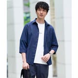 ネイビー | 【接触冷感 ストレッチ イージーケア | a.v.v【MEN】