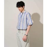 【洗濯機で洗える】マルチストライプワイドシルエットシャツ | a.v.v【MEN】 | 詳細画像11