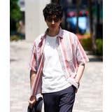 【洗濯機で洗える】マルチストライプワイドシルエットシャツ | a.v.v【MEN】 | 詳細画像2