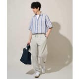 【洗濯機で洗える】マルチストライプワイドシルエットシャツ | a.v.v【MEN】 | 詳細画像7